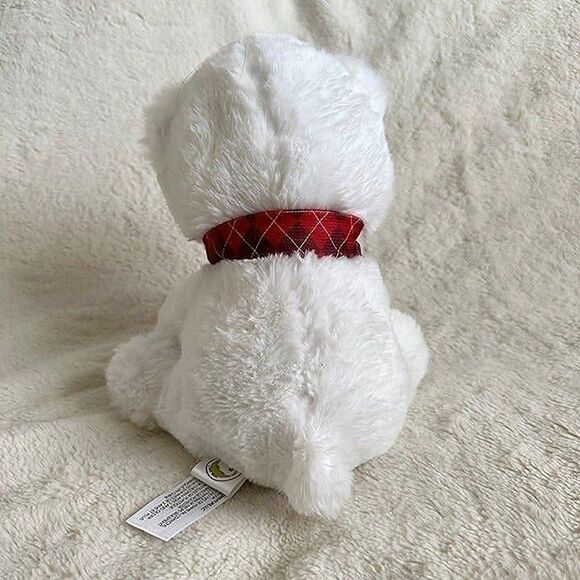 Target Animal Adventure 10” Polar Bear Cub Plush Red Scarf Winter Christmas Toy - Picture 3 of 7